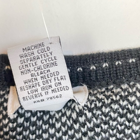 Monroe And Maine Plaid Houndstooth Trim Cardigan M - Picture 7 of 7